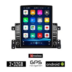 KIROSIWA SUZUKI GRAND VITARA (2005 - 2015) Android οθόνη αυτοκίνητου 2GB με GPS WI-FI (ηχοσύστημα αφής 9.7" ιντσών OEM Youtube Playstore MP3 USB Radio Bluetooth Mirrorlink εργοστασιακή, AUX, 4x60