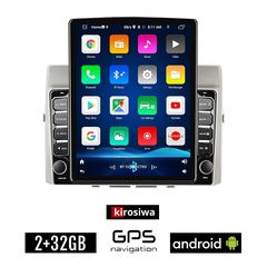 KIROSIWA TOYOTA VERSO (2004 - 2009) Android οθόνη αυτοκίνητου 2GB με GPS WI-FI (ηχοσύστημα αφής 9.7" ιντσών OEM Youtube Playstore MP3 USB Radio Bluetooth Mirrorlink εργοστασιακή 4x60W)