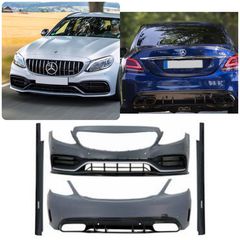 Full Body Kit Mercedes C-Class W205 Sedan (2014-2020) C63s Edition 1 Design