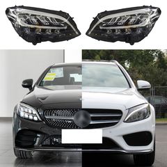 ΕΜΠΡΟΣ ΦΑΝΑΡΙΑ Full LED Mercedes C-Class W205 S205 (2019-up) LHD