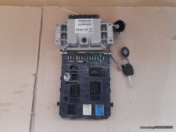 Εγκέφαλος Imobilizer 9638442580 για PEUGEOT 307 (2001 - 2005) (3A) (3C).Raptis Parts