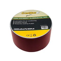 ΤΑΙΝΙΑ ΑΛΟΥΜΙΝΙΟΥ ΜΑΥΡΗ 48mm X 10m CRESMAN 02307