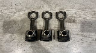 Έμβολα (μπιέλες & πιστόνια) κινητήρα D3FA 1.1lt CRDi 75 PS, από Kia Picanto '05-'11 για Hyundai i10 '07-'13, 125.000km