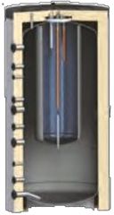 Thermostahl ITK 1500/300lt Δοχείο Αδρανείας Tank in Tank Χωρίς Σερπαντίνα