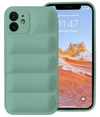Θήκη Puffer για Apple iPhone 12 / 12 Pro - Πράσινο
