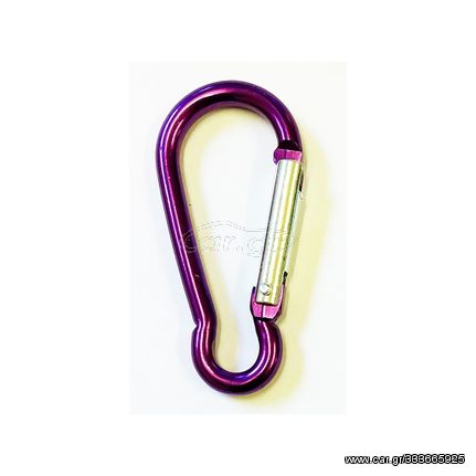 ΜΠΡΕΛΟΚ CARABINER 6,5cm ΜΩΒ