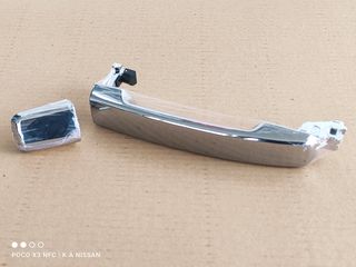 ΧΕΡΟΥΛΙ ΕΞΩΤΕΡΙΚΟ ΠΟΡΤΑΣ(ΧΡΩΜΙΟ) NISSAN NAVARA D40-thumb-1