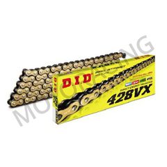ΑΛΥΣΙΔΑ ΚΙΝΗΣΗΣ YAMAHA XT 125R 05'-10' / HONDA CBR 125R 11'-14' DID 428 VX G x 128 ΔΟΝΤΙΑ - ΧΡΥΣΗ