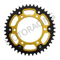 ΓΡΑΝΑΖΙ ΠΙΣΩ SUZUKI GSXR 1000 09'-11' 42 ΔΟΝΤΙΑ STEALTH-ΧΡΥΣΟ SUPERSPROX