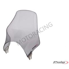 ΖΕΛΑΤΙΝΑ / ΠΑΡΜΠΡΙΖ SUZUKI GSF 1200 BANDIT 01'-04' / HONDA CB 900 HORNET 02'-05' / KAWASAKI ER-5 01'-07' NAKED 320X340MM PUIG 0869H SMOKE