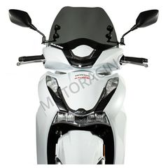 ΖΕΛΑΤΙΝΑ / ΠΑΡΜΠΡΙΖ HONDA SH 350i '21-'22 DARK SMOKE MALOSSI 390X275mm