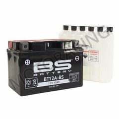 ΜΠΑΤΑΡΙΑ SUZUKI GSXR 1000 05'-11' / SFV 650 09'-12' / GSF 1250 ABS BANDIT 07'-12' BS-BATTERY 12V 10Ah BT12A-BS ΜΕ ΥΓΡΑ