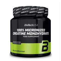 100% Micronized Creatine Monohydrate 300gr Biotech USA