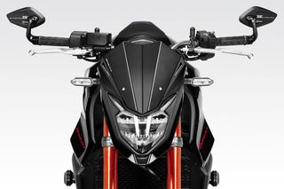 DPM Ζελατίνα αλουμινίου "STEALTH" Honda Hornet 750 2023-thumb-3