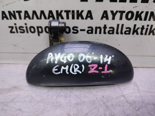 ΕΞΩΤΕΡΙΚΟ ΧΕΡΟΥΛΙ ΕΜΠΡΟΣ ΔΕΞΙΑΣ ΠΟΡΤΑΣ (R) TOYOTA AYGO 2006-2014 (Z) 