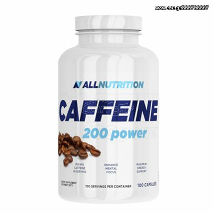 All Nutrition Caffeine 200 Power 100 Caps