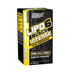 Lipo 6 Black Intense Ultra Concentrate 60 Cps  Nutrex