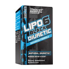 Nutrex Lipo 6 Black Diuretic 80 Capsules