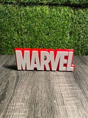  3D printed Marvel διακοσμητικό logo