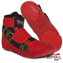 Wrestling Shoes Olympus JUNIOR Velcro Red
