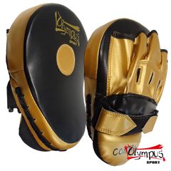 Focus Mitt Olympus CONTROL Curved Black/Gold Pair