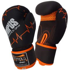 Boxing Gloves Olympus PULSE Matt PU Black/Orange