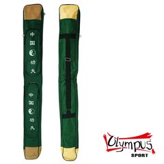 Sword Case MULTI Pockets Canvas / Velvet 110cm Green