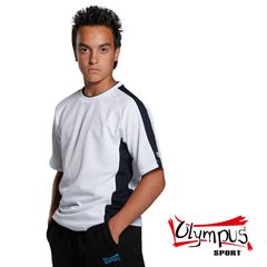 T-shirt Olympus REFLECT PU White/Black Stripes