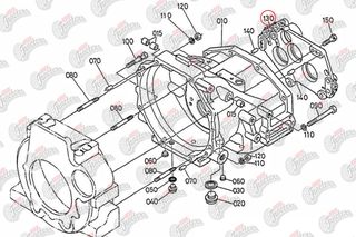 Πλάκα χελώνας σασμάν Kubota: 34070-20250-thumb-1
