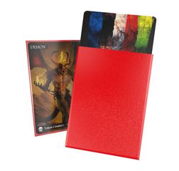 Ultimate Guard Cortex Sleeves Standard Size Matte Red (100)-thumb-4