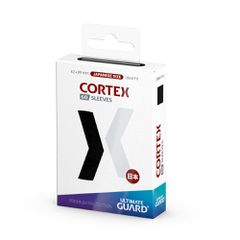 Ultimate Guard Cortex Sleeves Japanese Size Black (60)-thumb-1