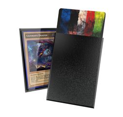 Ultimate Guard Cortex Sleeves Japanese Size Black (60)-thumb-4