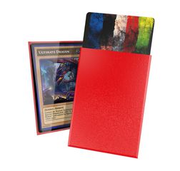Ultimate Guard Cortex Sleeves Japanese Size Red (60)-thumb-4