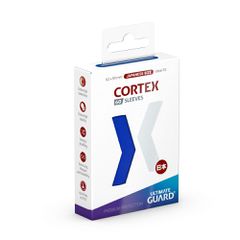 Ultimate Guard Cortex Sleeves Japanese Size Blue (60)-thumb-0