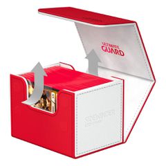 Ultimate Guard Sidewinder 100+ XenoSkin SYNERGY Red/White-thumb-3
