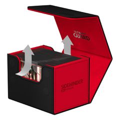 Ultimate Guard Sidewinder 100+ XenoSkin SYNERGY Black/Red-thumb-3