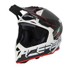 Κωδ.235667 Κράνος Acerbis Steel Carbon ECE22.06 25047.323 μαύρο/κόκκινο τηλ.215-215-8211