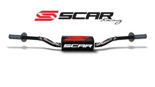 SCAR O² Villopoto/Stewart Handlebar / Black Pad