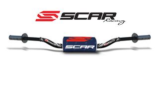 SCAR O² RC Handlebar Black / Blue Pad
