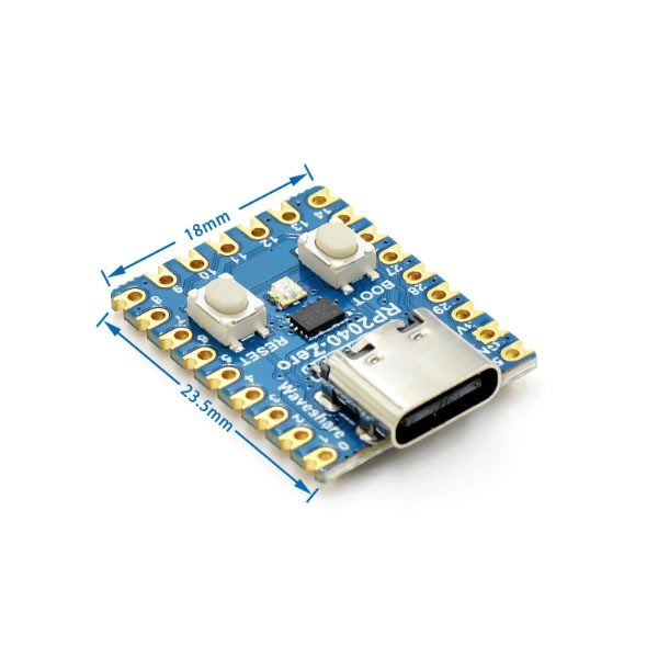 Pico PI RP2040-Zero Microcontroller Development Board