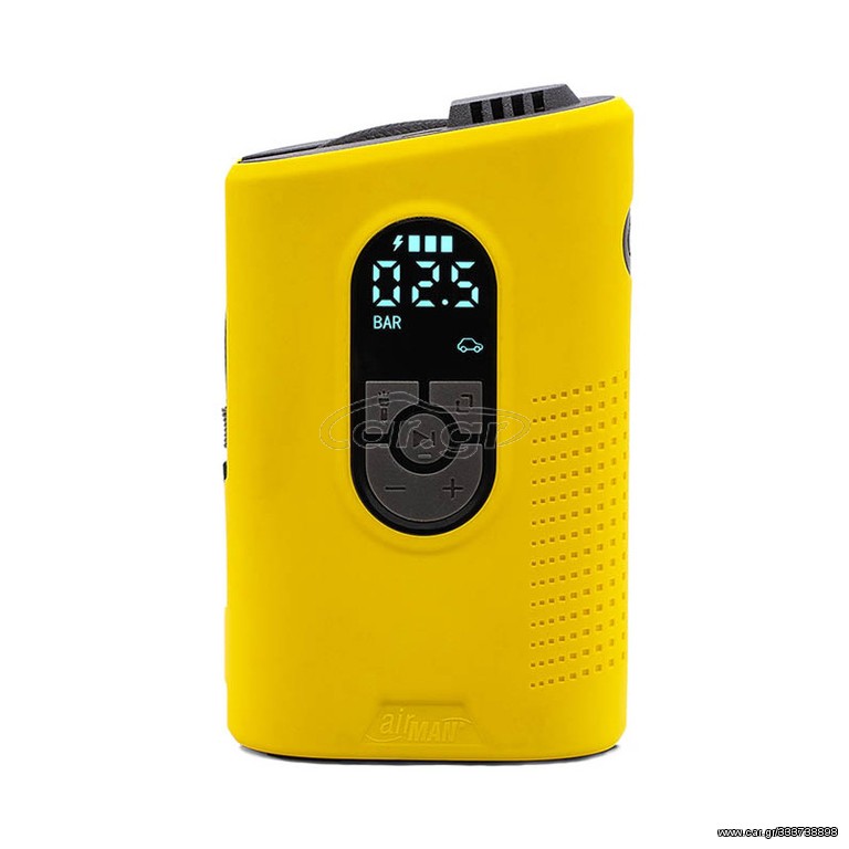 AirMan Mini Handheld Inflator 7.4V 54-104-001 15157 Κομπρεσέρ - Κομφλέρ Αέρος Αυτοκινήτου-μοτοσυκλέτας με μπαταρία