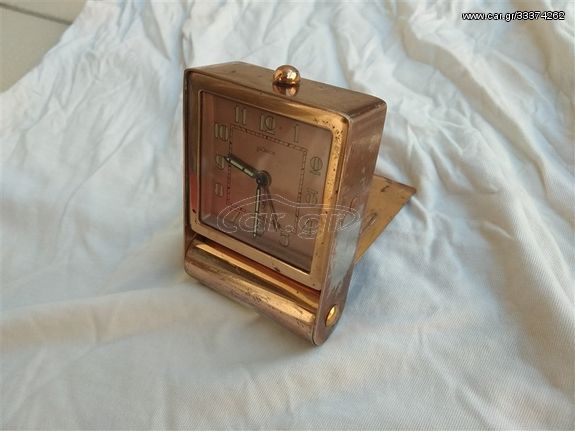 Σπάνιο Ρολόι-Ξυπνητήρι Αρτ Ντεκό Lecoultre δεκαετίας 1930