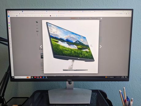 Dell S2721D IPS Monitor 27" QHD 2560x1440 