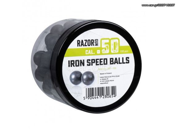 Βλήματα RazorGun Iron Speed Balls Cal.50 (100 τμχ)