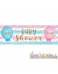 Banner Gender Reveal Balloons Creative Converting