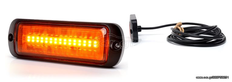 LED Φως ΠροειδοποίησηςStrobe Πορτοκαλί WAS 12V-24V