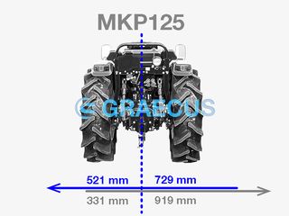 Καταστροφείς Χόρτων/Κλαδιών Graecus 2025 MKP125 | Καταστροφέας μεσαίου τύπου με σφυριά-thumb-7