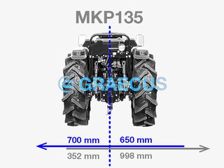 Καταστροφείς Χόρτων/Κλαδιών Graecus 2025 MKP135 | Καταστροφέας μεσαίου τύπου με σφυριά-thumb-7