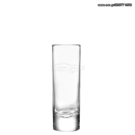 Γυάλινο Ποτήρι Ούζου 22cl, φ5,3 x 15,2 cm, Σειρά CLASSICO, UNIGLASS