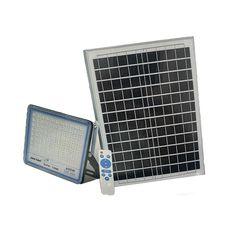 Ηλιακός Προβολέας Led Αδιάβροχος 400W 8400LM με Πάνελ και Τηλεχειριστήριο 